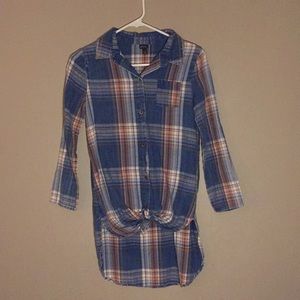 Girls flannel- Art Class